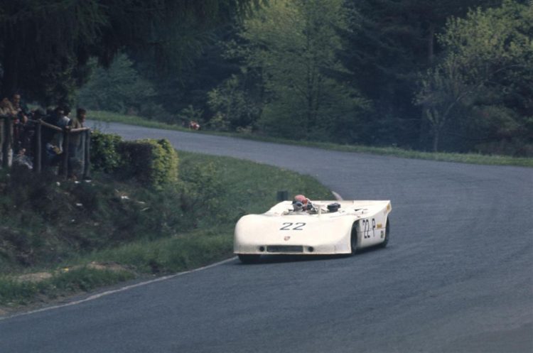  Vic Elford And The Porsche 90803 At The 1000 