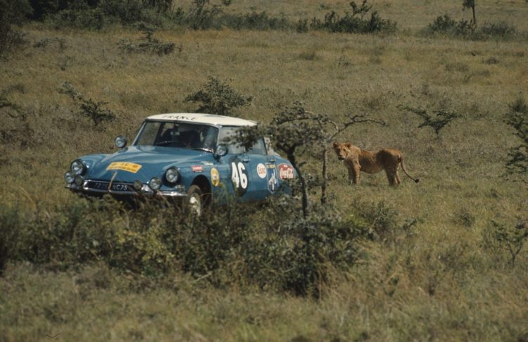  A Citroën Ds 19 At The East African Safari Rally #Rally