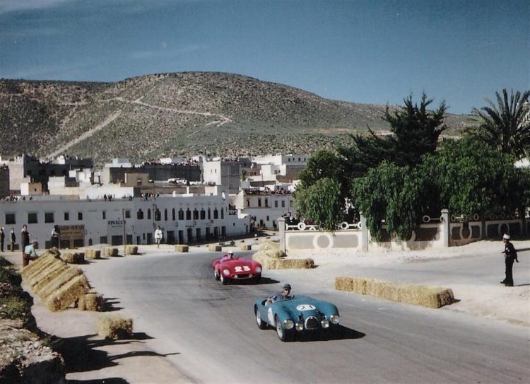  André Guelfi In His Gordini T15S Leads A Ferrari 