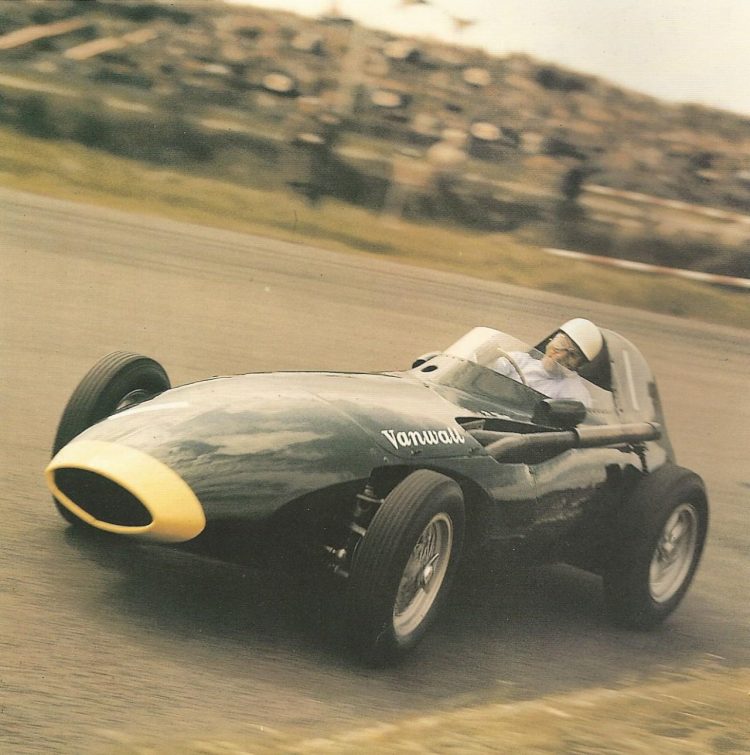  Stirling Moss In His Vanwall Vw10 At The Dutch #F1