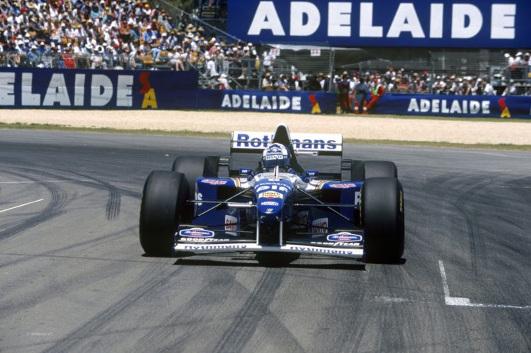  David Coulthard And The Beautiful Williams Fw17 At #F1