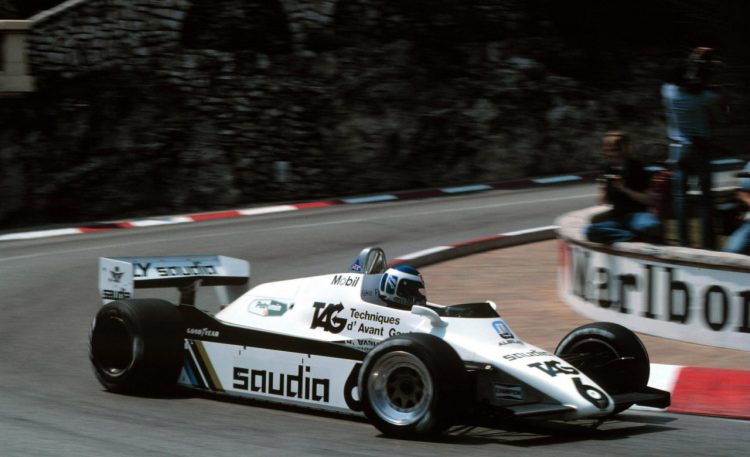  Keke Rosberg In The William Fw08 At The Monaco #F1