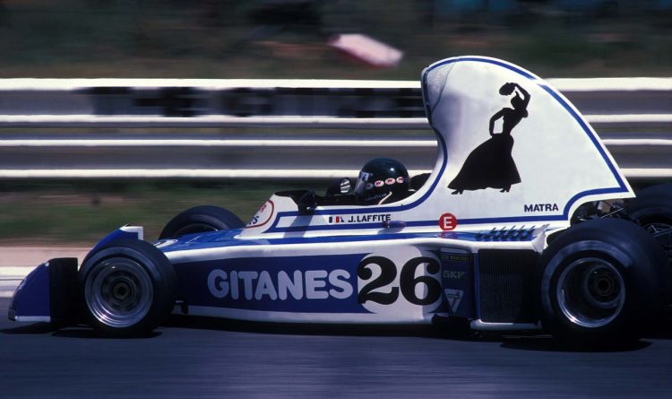  Jacques Laffite In His Ligier Js5 In 1976 Right #F1