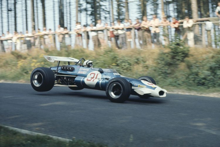  Peter Westbury Flys Over A Hill At Nürburgring 