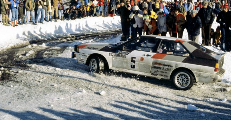  Hannu Mikkola And Arne Hertz Audi Quattro At The #Rally