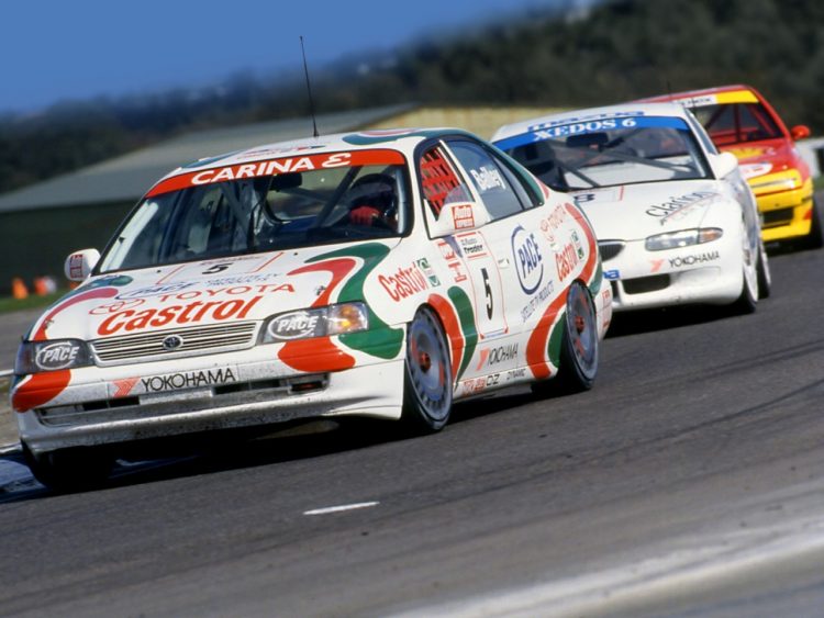  The 5 Toyota Carina E Of Julian Bailey Leads The 