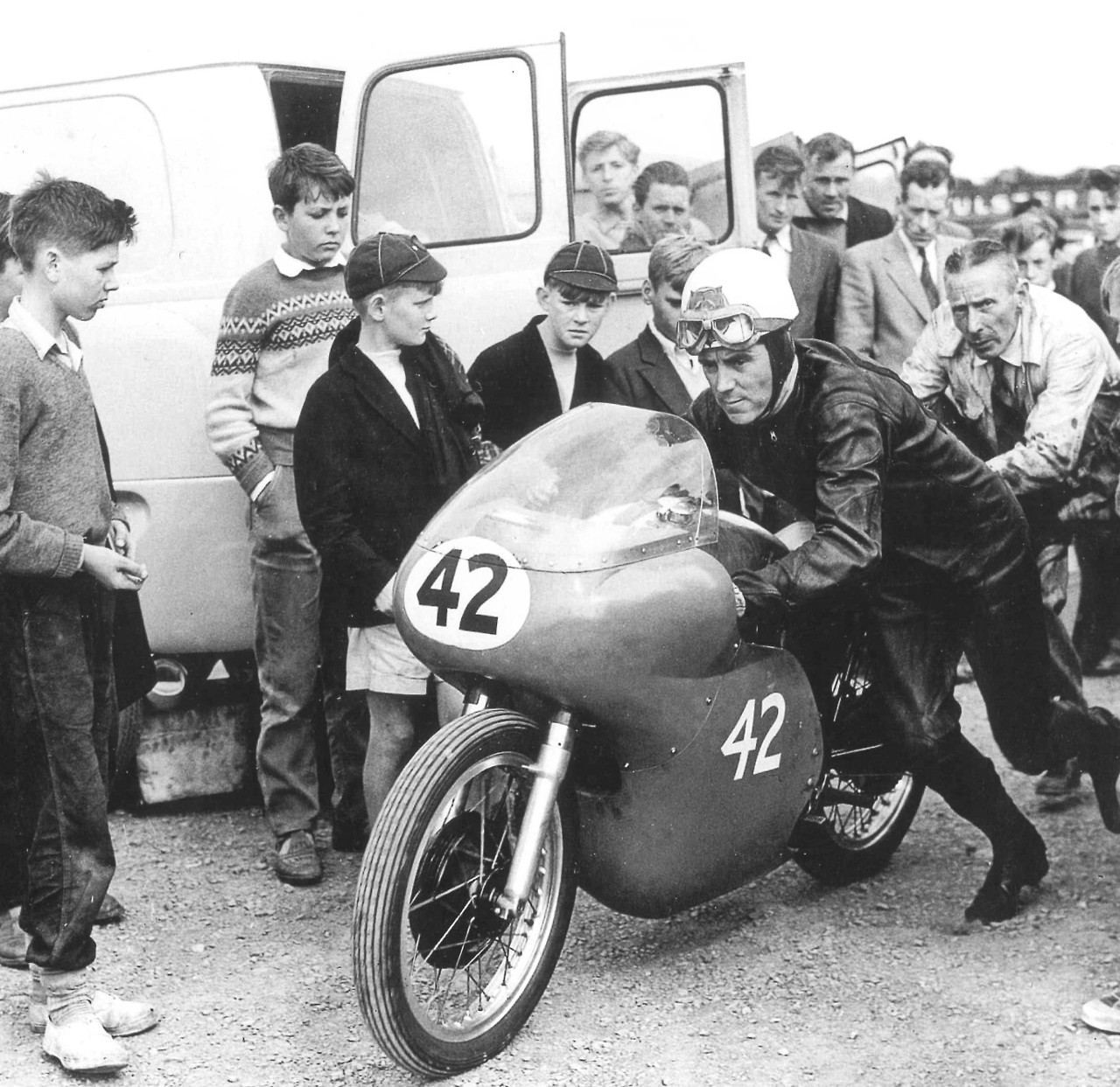 Geoff Duke #Norton UlsterGP #Motorcycle 1951