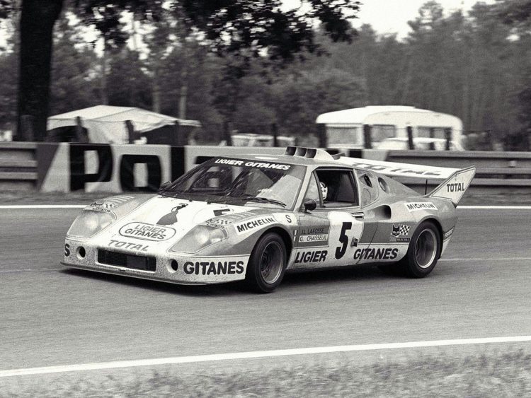  The Ligier Js2 Of Jean Louis Lafosse And Guy #LeMans