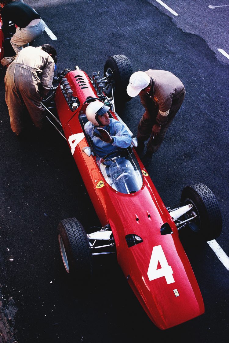  Lorenzo Bandini Ferrari 158 Chats With His #F1