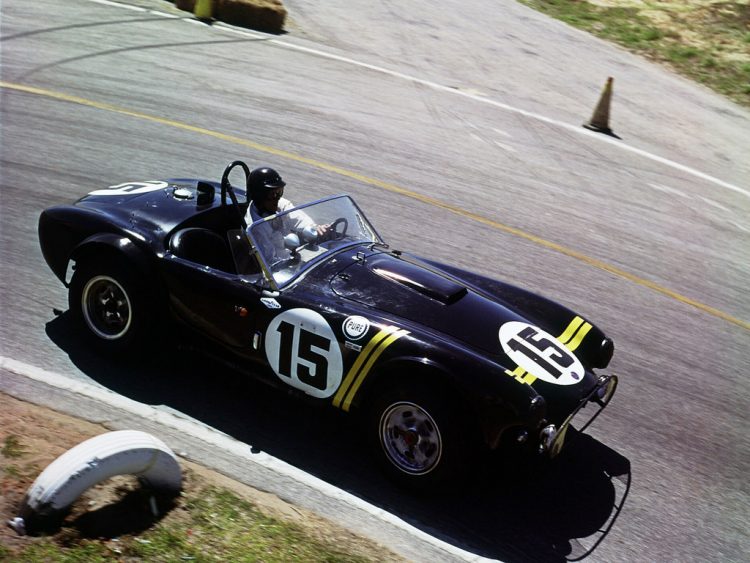  Dan Gurney With His Shelby Cobra Roadster That He #Sebring12