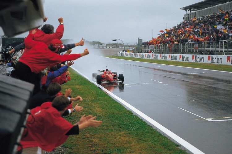 Winners Circle Michael Schumacher Brings Home #F1