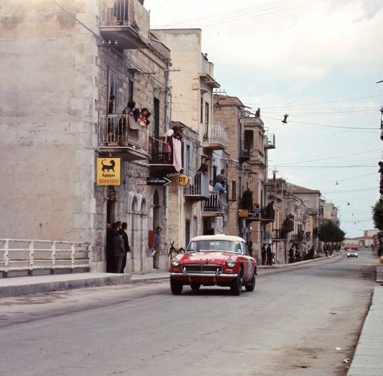  The Mg Mgb Of Timo Mäkinen And John Rhodes At The 