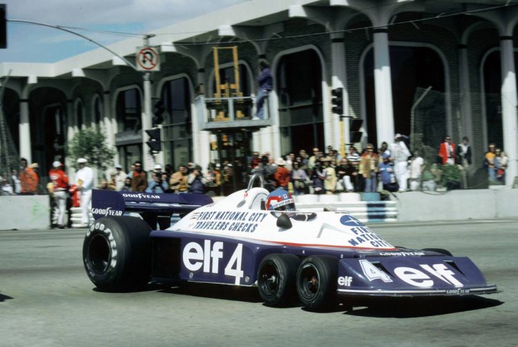  Patrick Depailler In His Tyrrell P34B At The #F1