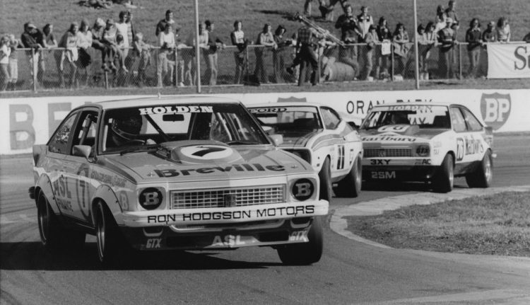 Bob Morris Leads The Field In His Holden Lx Torana 