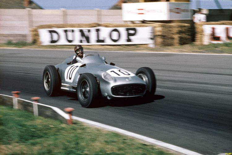  Juan Manuel Fangio And The Mercedes Benz W196 At #F1