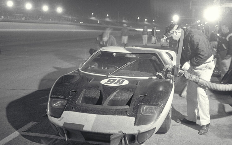  The Race Winning Ford Gt40 Driven By Ken Miles And 
