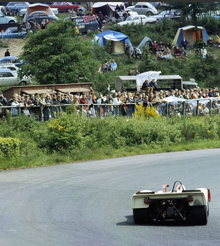  The Rear Of A Planted Porsche 90802 Driven 