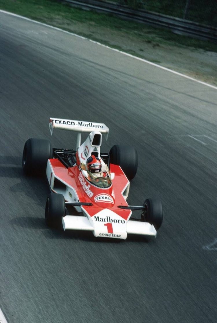  Emerson Fittipaldi In The Mclaren M23 At Monza #F1