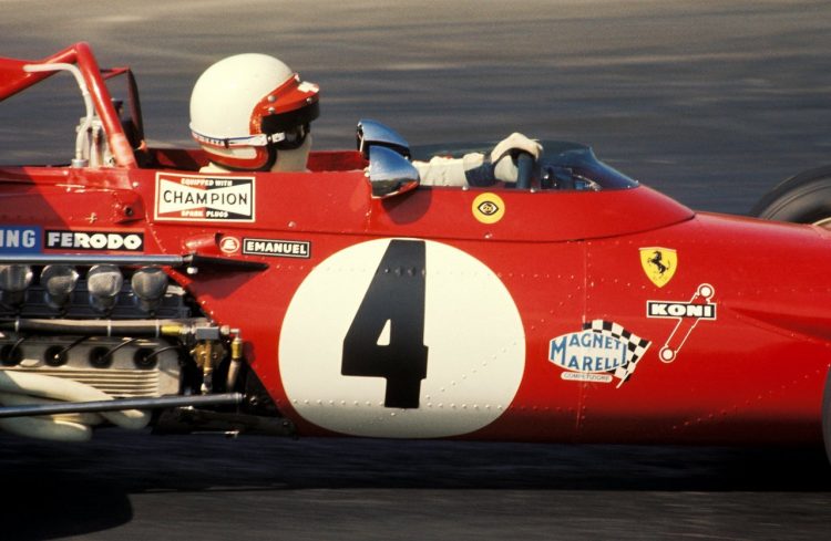  Clay Regazzoni Ferrari 312B 1970 #F1