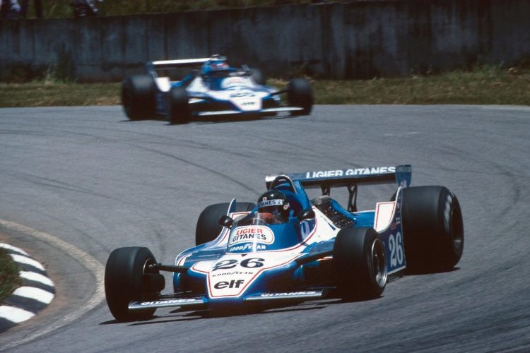  Winners Circle Jacques Laffite Leads #F1