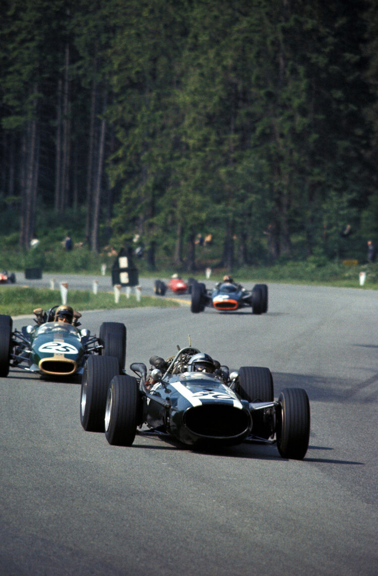 Pedro Rodríguez Cooper T81 Closely Followed By #F1