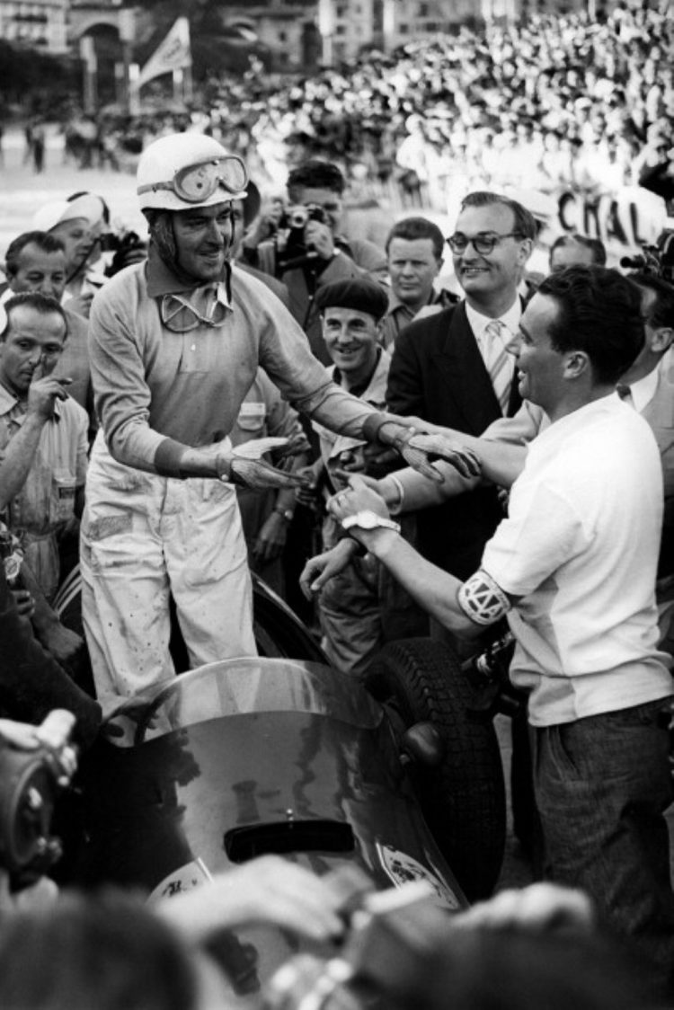  Winners Circle Maurice Trintignant Wins His 