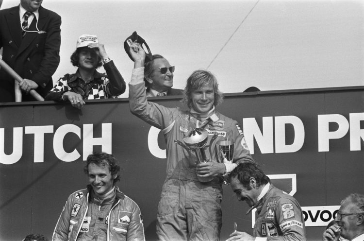  James Hunt Winner Of The Dutch Grand Prix In #F1