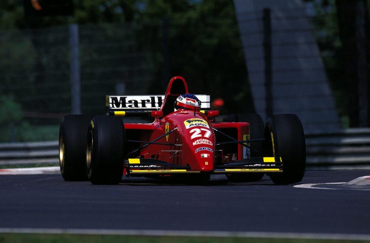  Jean Alesi Ferrari 412T2 1995 #F1