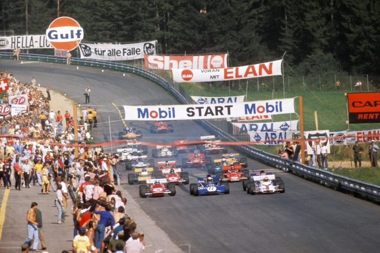  The Start Of The Großer Preis Von Österreich #F1