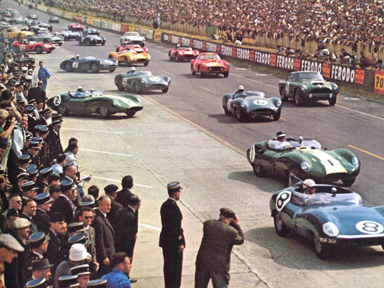  The Classic Start Of The 24 Heures Du Mans 1959 #LeMans