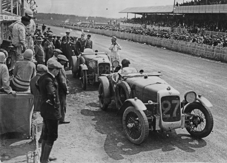  Two Alvis Fwd At The Pits In Le Mans 1928 #LeMans