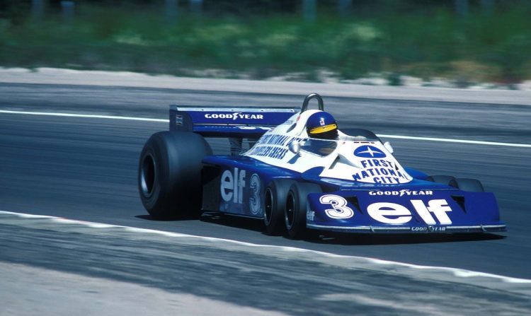  Ronnie Peterson In The Six Wheeled Tyrrell P34 At #F1