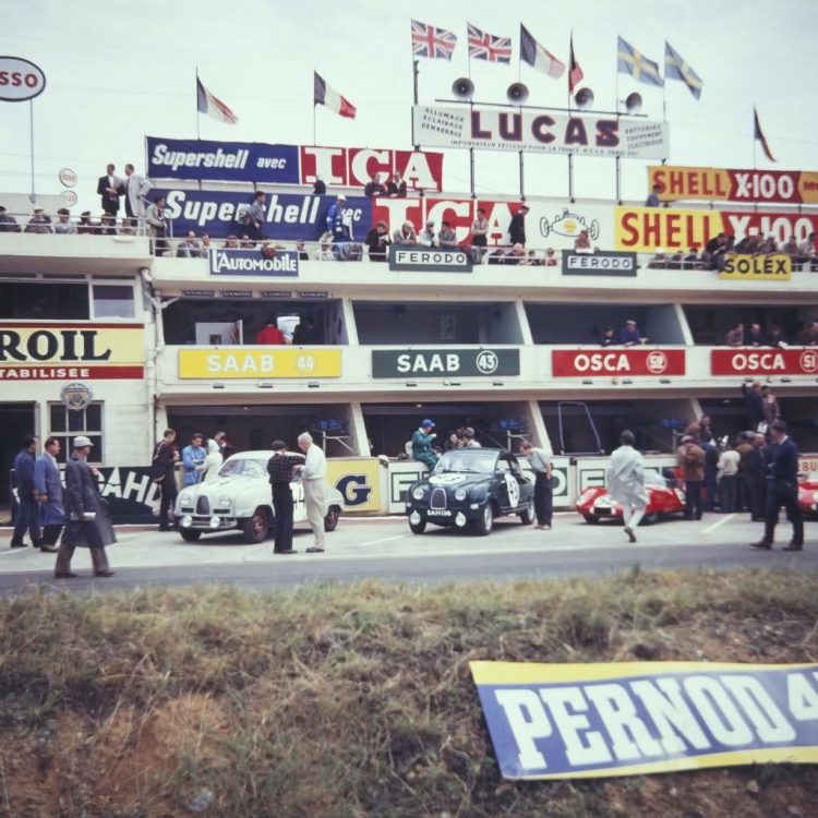  Some Saab 93S And Oscas At Le Mans 1959 #LeMans