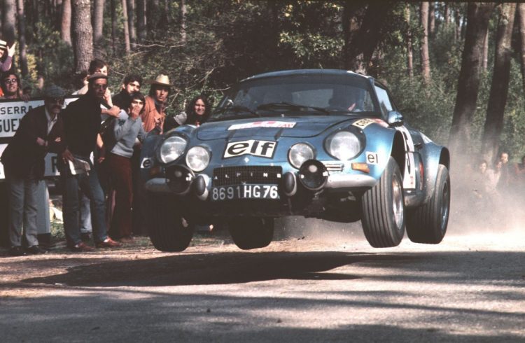  A Renault Alpine A110 At The Rallye De Portugal #Rally