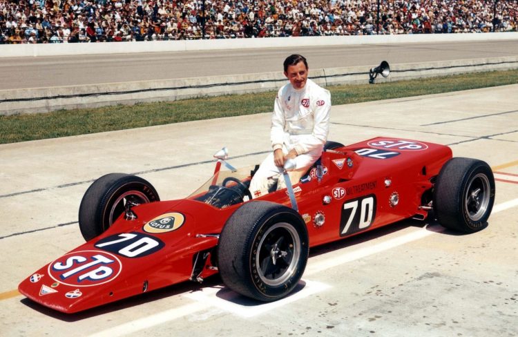  Graham Hill In A Lotus 56 At Indianapolis 1968 #INDY500