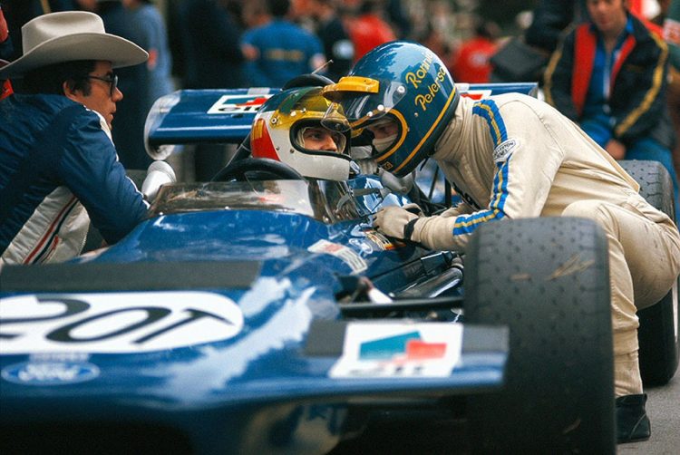  Johnny Servoz Gavin And Ronnie Peterson At The #F1