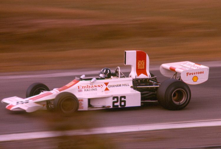  Graham Hill In A Lola T370 During The Canadian #F1