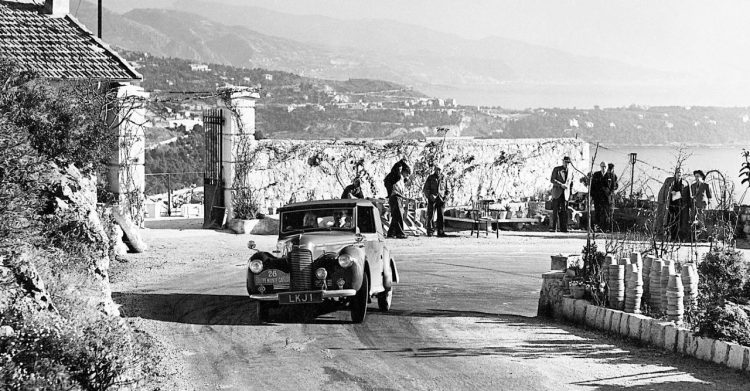  Jean Trevoux And Marcel Lesurque In A Hotchkiss #Rally