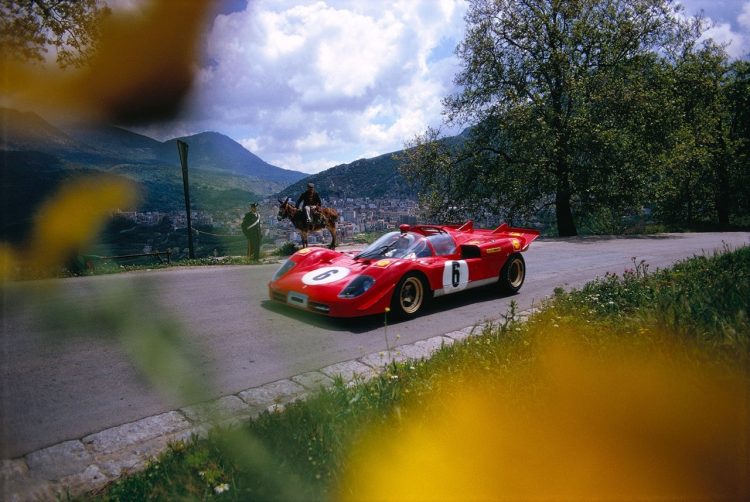 Nino Vaccarella In A Ferrari 512 S At Targa Florio 
