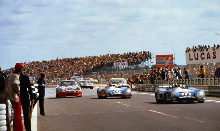  The Finish Of The 24 Heures Du Mans In 1973 In #LeMans