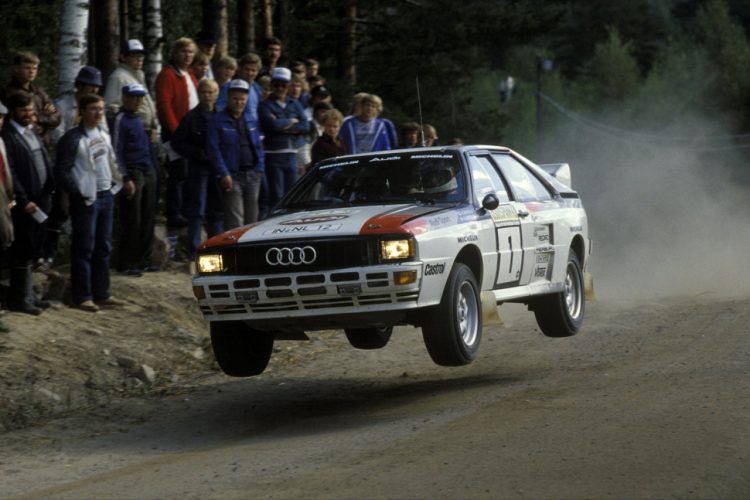  Hannu Mikkola And Arne Hertz In A Audi Quattro A2 #Rally