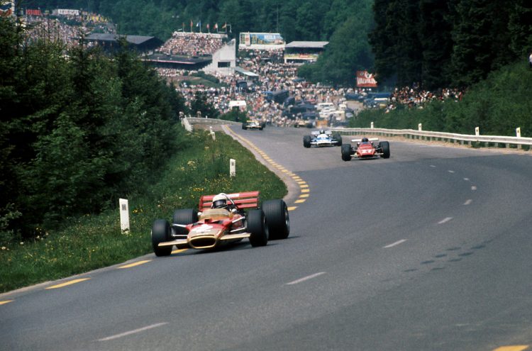  Jochen Rindt In The Lead In A Lotus 49C During #F1