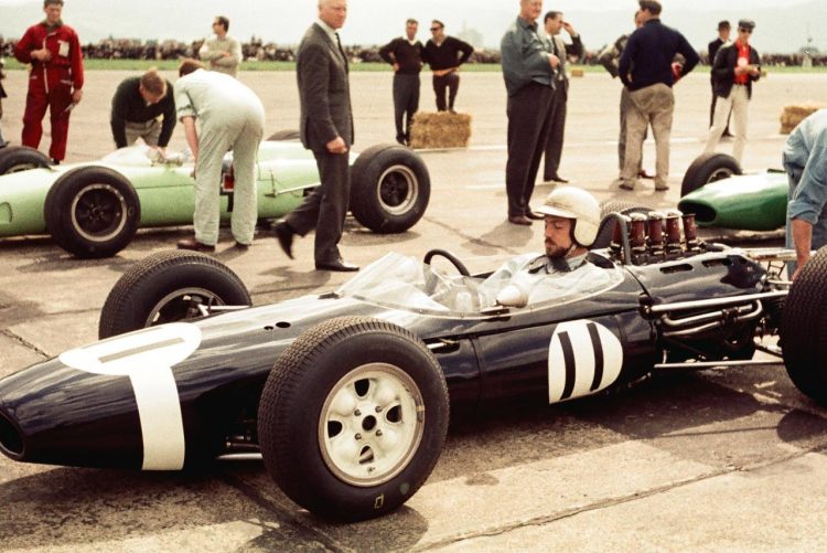  Joakim Jo Bonnier In A Brabham Bt7 At Zeltweg #F1