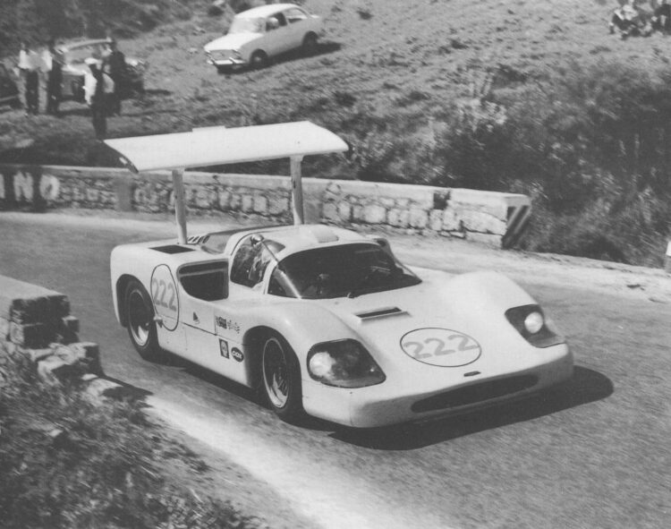  Phill Hill In The Chaparral 2F During The Targa 