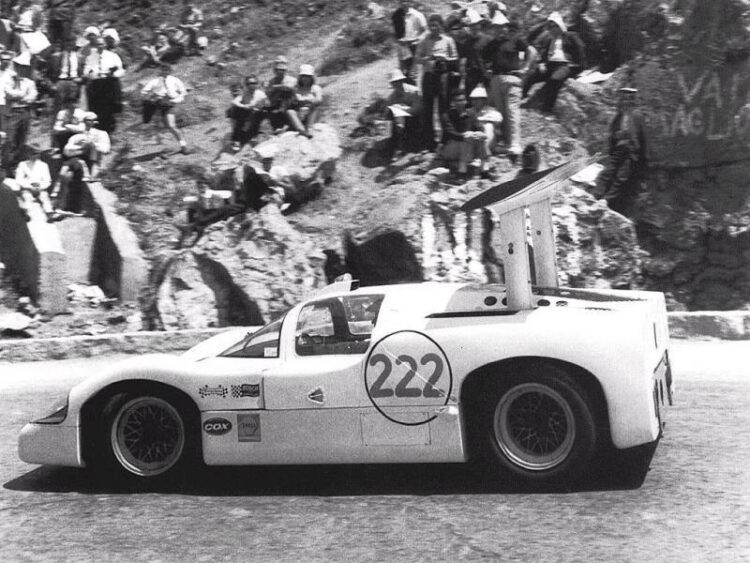  Phill Hill In The Chaparral 2F During The Targa 