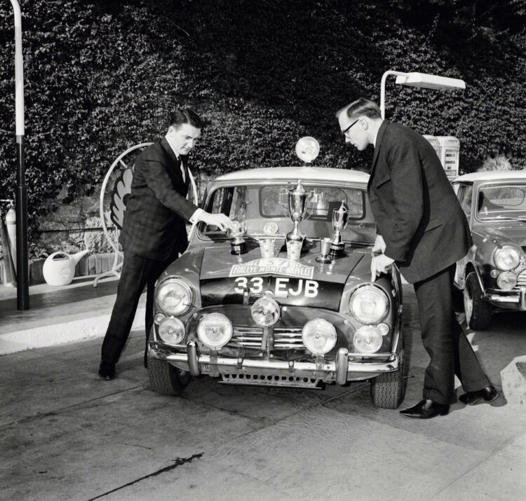  Paddy Hopkirk And Henry Liddon The Winners Of #Rally