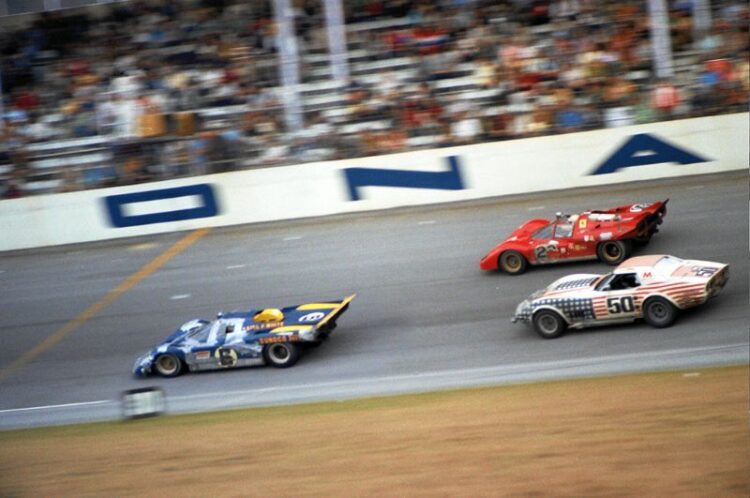  The Penkse White Racing Ferrari 512 M The Car Was 
