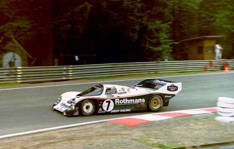  The Porsche 962 C Of Derek Bell Hans Joachim 