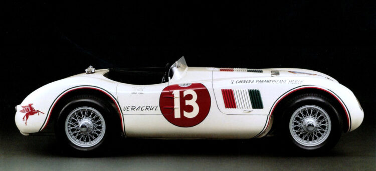  A Jaguar C Type Before And After The Carrera 