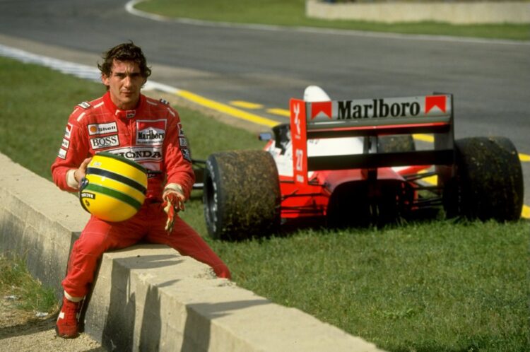  Ayrton Senna Retiring From The 1990 Spanish Grand #F1